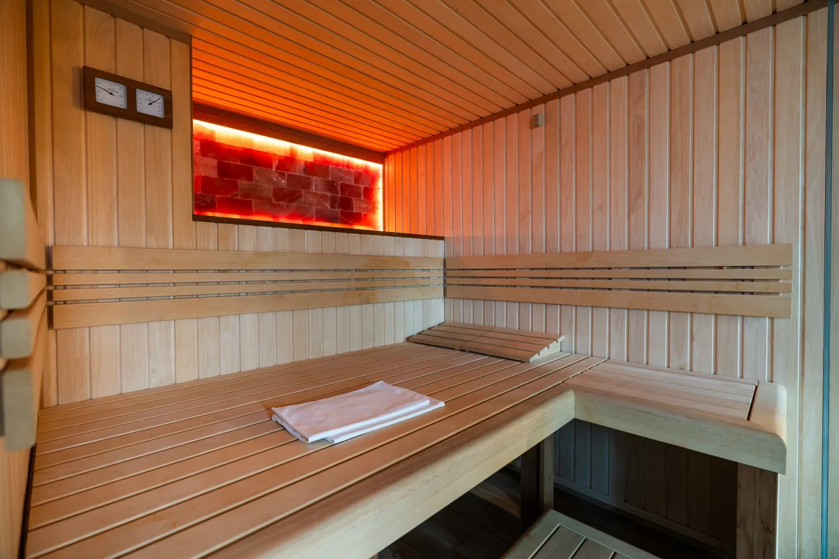 Sauna v apartmánu