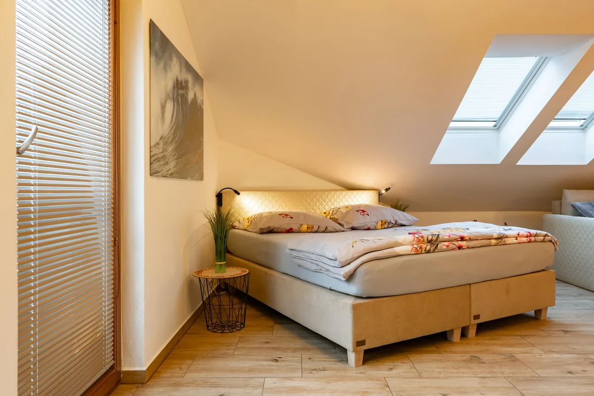Ložnice apartmánu
